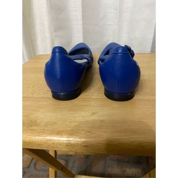 Cole Haan Maria Sharpova cobalt blue slip on flats leather - Picture 3 of 9